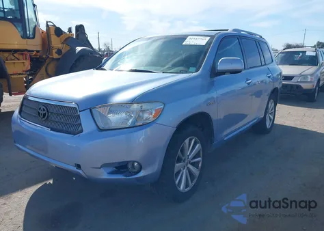 2008 Toyota Highlander Hybrid from USA, damaged, VIN JTEEW41A182015542